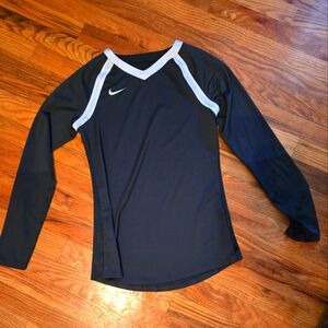 Nike Dri-FIT Black and White Top